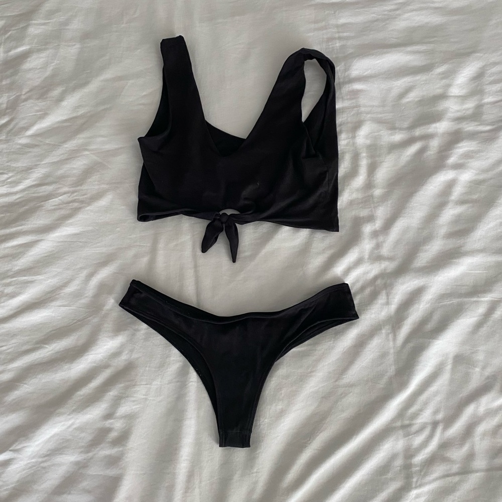 Montce Swim suede bikini